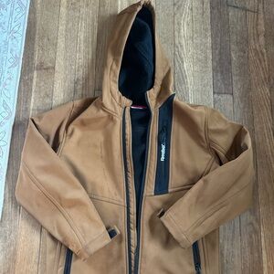 Reebok boy's Brown Performance Jacket